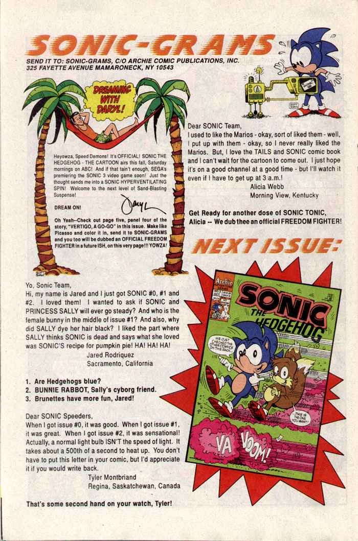 Sonic - Archie Adventure Series September 1993 Page 27